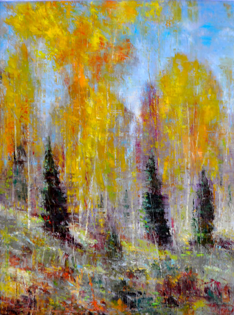 Montgomery-Lee Fine Art | Fall Abstract