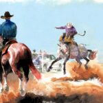 Woodruff Old Timers Bronc Riding