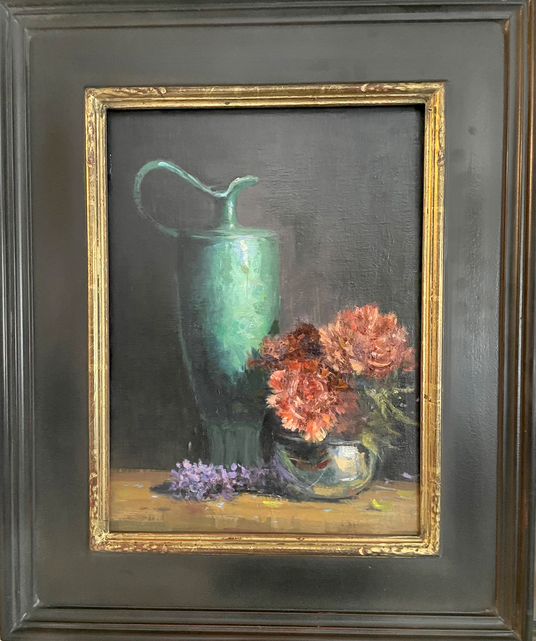 Montgomery-Lee Fine Art | Carnations and Silver